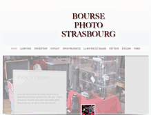 Tablet Screenshot of boursephotostrasbourg.com